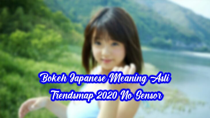 Bokeh Japanese Meaning Asli Mp3 Trendsmap 2020 No Sensor